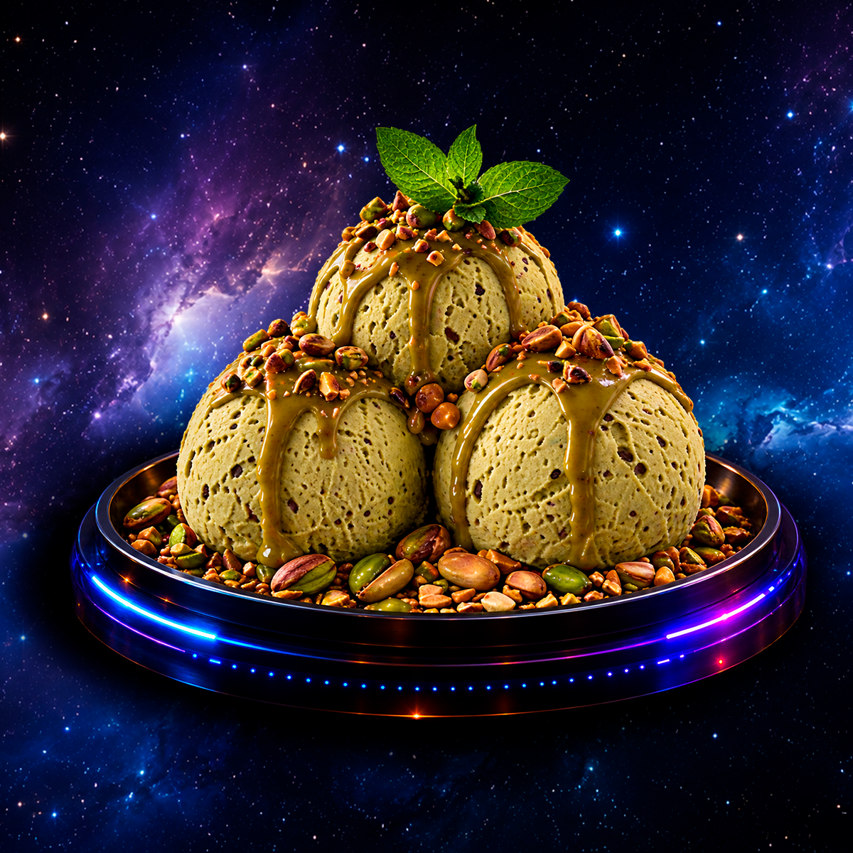 HELADO DE PISTACHO